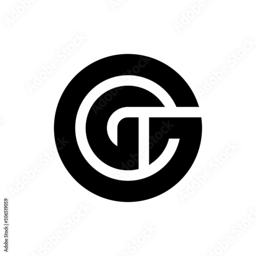 Creative letter GG logo design
