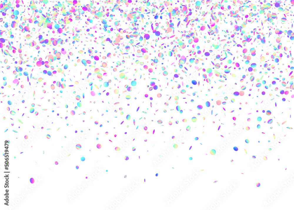 Carnival Background. Fantasy Art. Retro Multicolor Wallpaper. Party Flyer. Blue Disco Glitter. Kaleidoscope Texture. Hologram Confetti. Glitter Foil. Pink Carnival Background