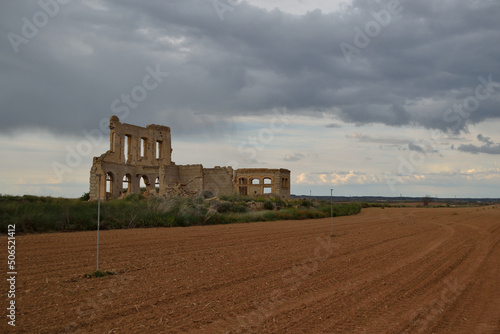 ruins of an railstation photo