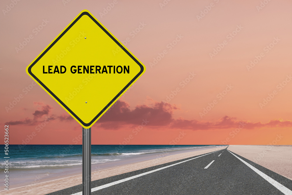 Lead Generation sign.