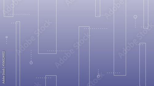  Modern Abstract Background with Retro Memphis Elements and Gradient Light Purple Color