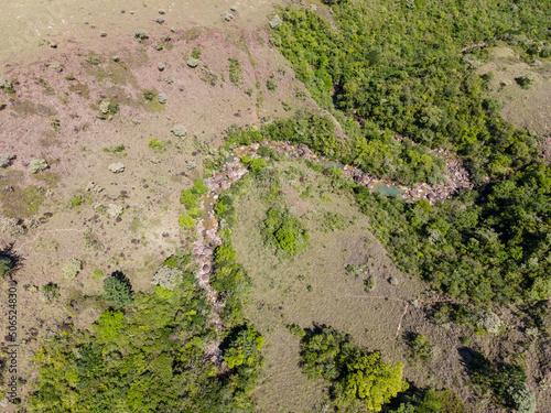 Wallpaper Mural Cascadas en la Yeguada aérea  Torontodigital.ca