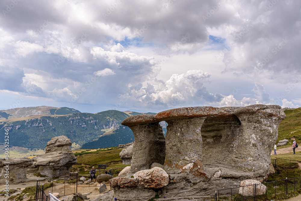 old stones in mountains