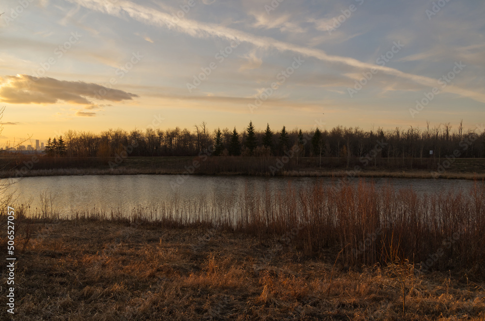 A Beautiful Sunset at Pylypow Wetlands A Beautiful Sunset at Pylypow Wetlands