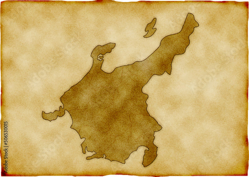 古地図　中部