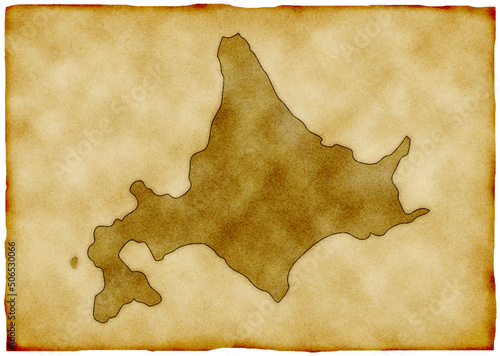 古地図　北海道