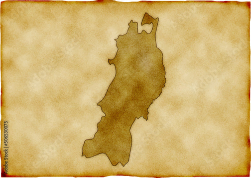 古地図　東北
