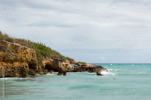 rocky coast of the ocean