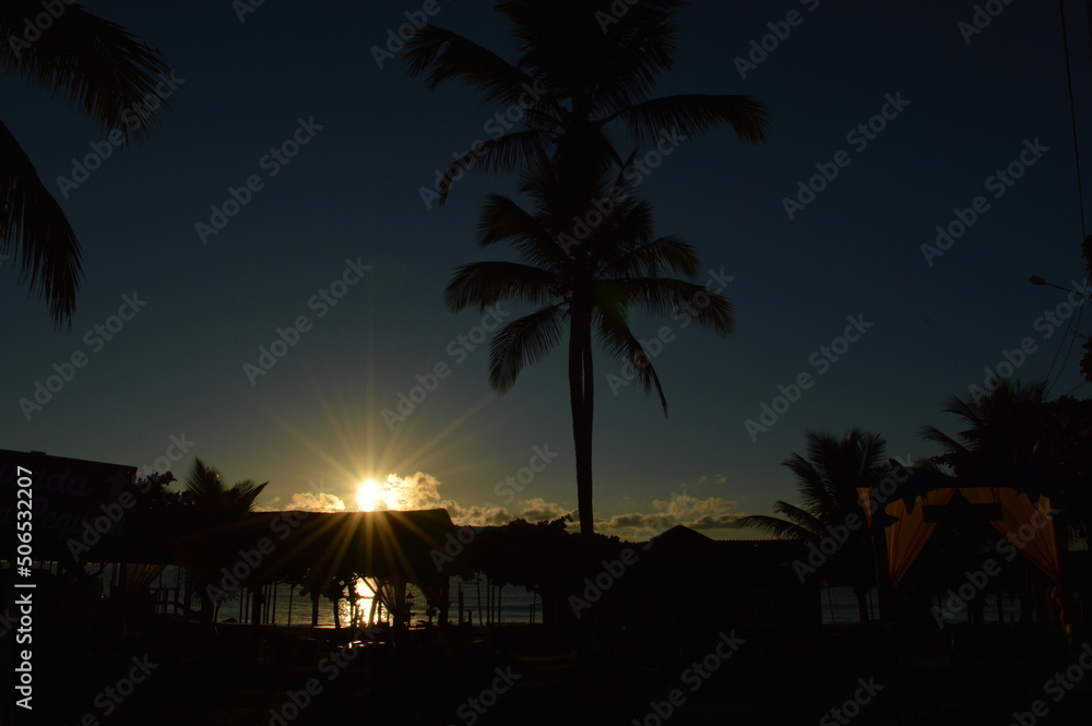 Obraz premium sun rise