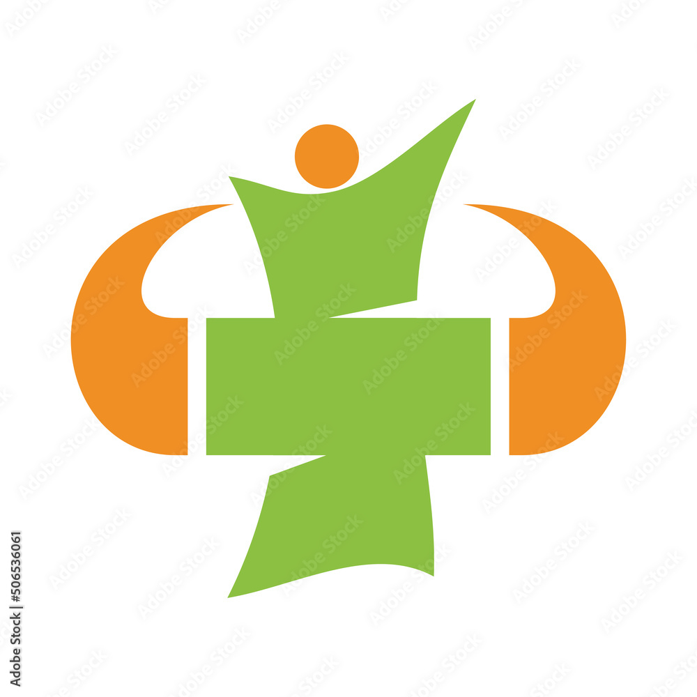 people medical Health logo Icon Illustration Brand Identity people medical Health logo Icon Illustration Brand Identity