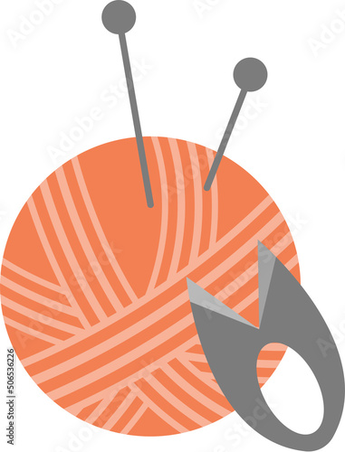 Fur balls and yarn cuttings - Knitting