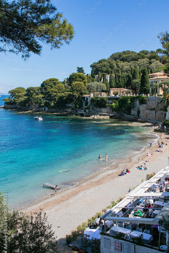 French Riviera, Cote d'azur in Saint Jean Cap Ferrat