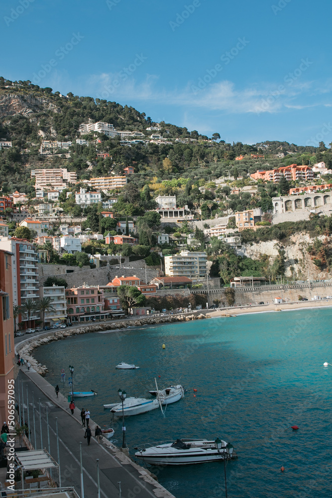 French Riviera, Cote d'azur in Saint Jean Cap Ferrat