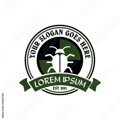 pest control logo , insecticide logo