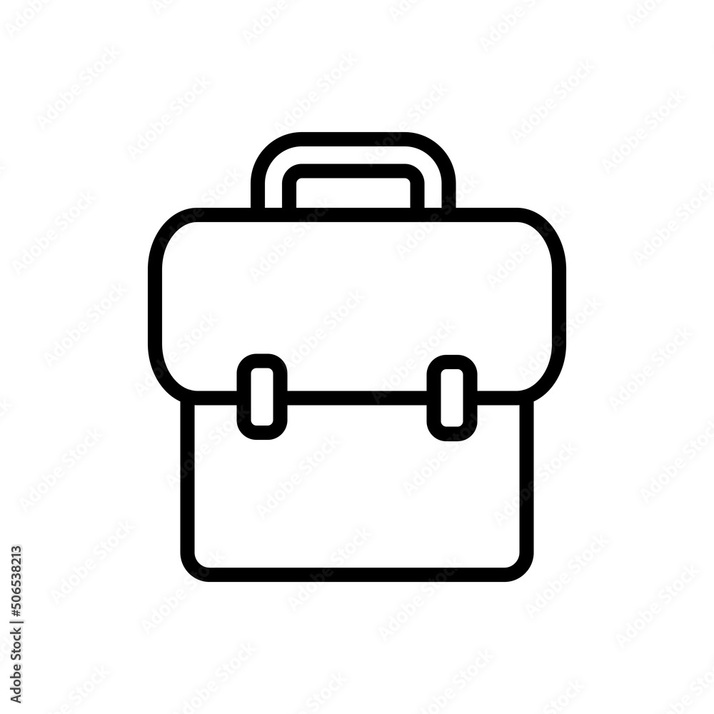 brefcase new icon simple vector brefcase new icon simple vector
