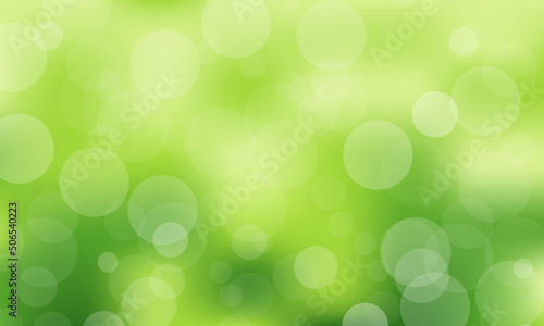 Abstract background with bokeh effects in green colors. Abstract green background. Abstract colorful background. Abstract background with bokeh. Vector illustration