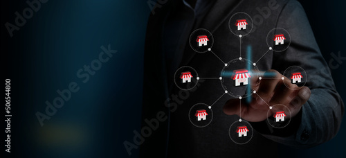 Foto FRANCHISE Marketing Branding Retail and Business Work Mission Concept franchise