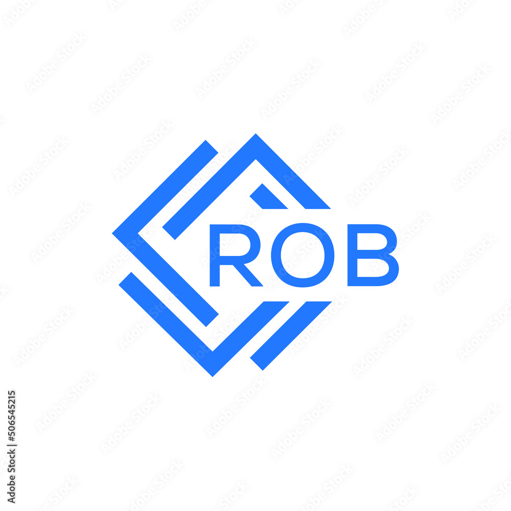 ROB technology letter logo design on white background. ROB creative initials technology letter logo concept. ROB technology letter design. ROB technology letter logo design on white background. ROB creative initials technology letter logo concept. ROB technology letter design.