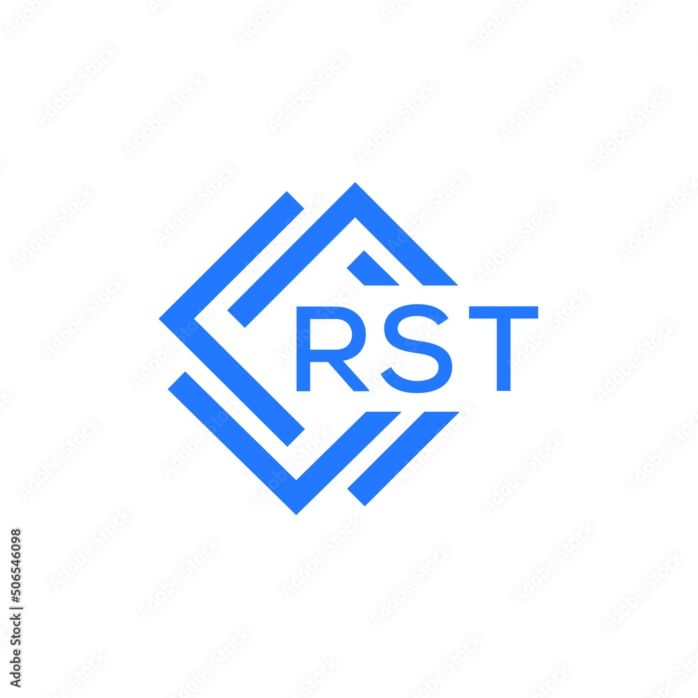 RST technology letter logo design on white background. RST creative initials technology letter logo concept. RST technology letter design. RST technology letter logo design on white background. RST creative initials technology letter logo concept. RST technology letter design.