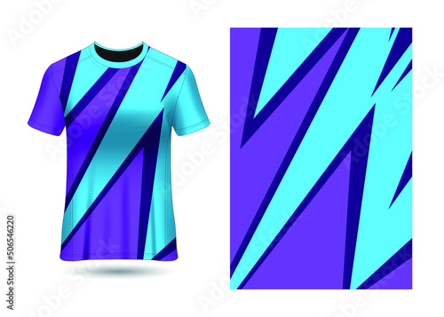 Racing Sports Jersey design for racing gaming motocross cycling Vector