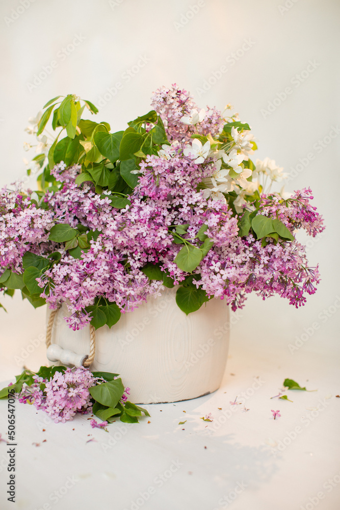 lilac in a vase lilac in a vase