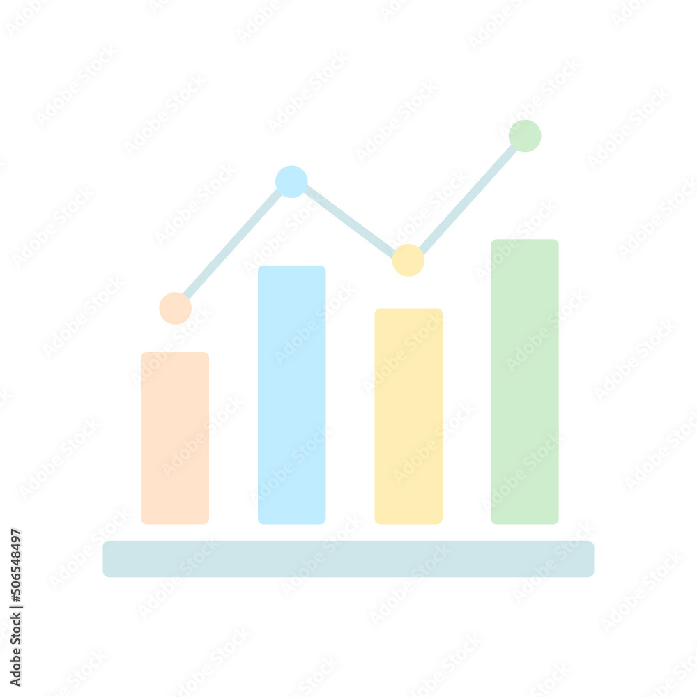 Graphic Chart Growth Business Progress