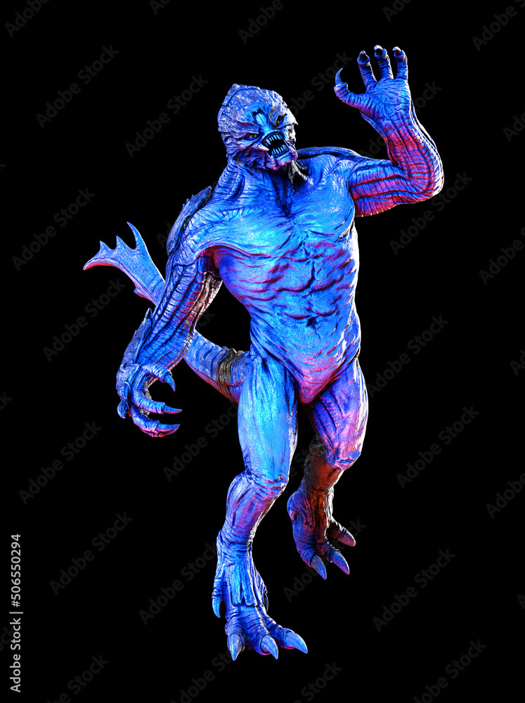 Fototapeta premium Frightening Alien Monster