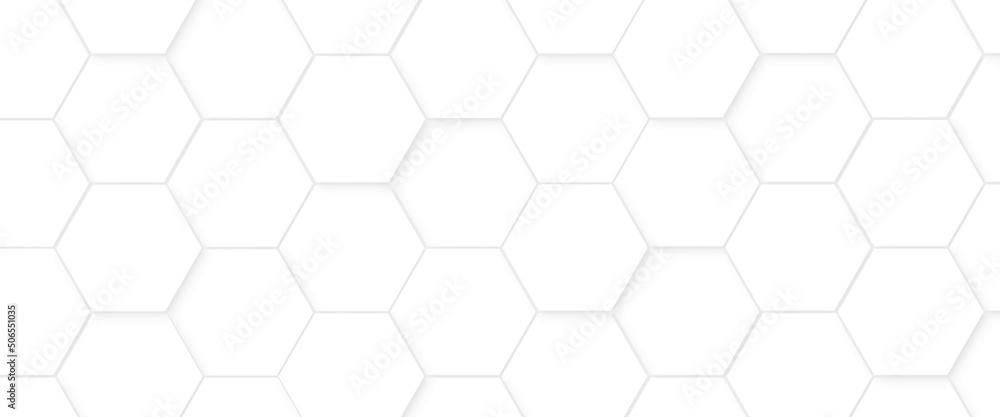 Hexagons grunge wall seamless texture, Tiles. A white marble wall with hexagon tiles for texture and Abstract white hexagon concept background. Hexagons grunge wall seamless texture, Tiles. A white marble wall with hexagon tiles for texture and Abstract white hexagon concept background.