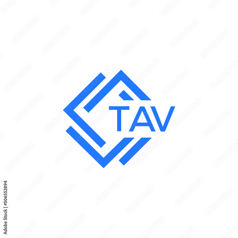 TAV technology letter logo design on white background. TAV creative initials technology letter logo concept. TAV technology letter design. TAV technology letter logo design on white background. TAV creative initials technology letter logo concept. TAV technology letter design.