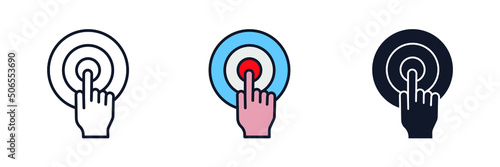 target icon symbol template for graphic and web design collection logo vector illustration