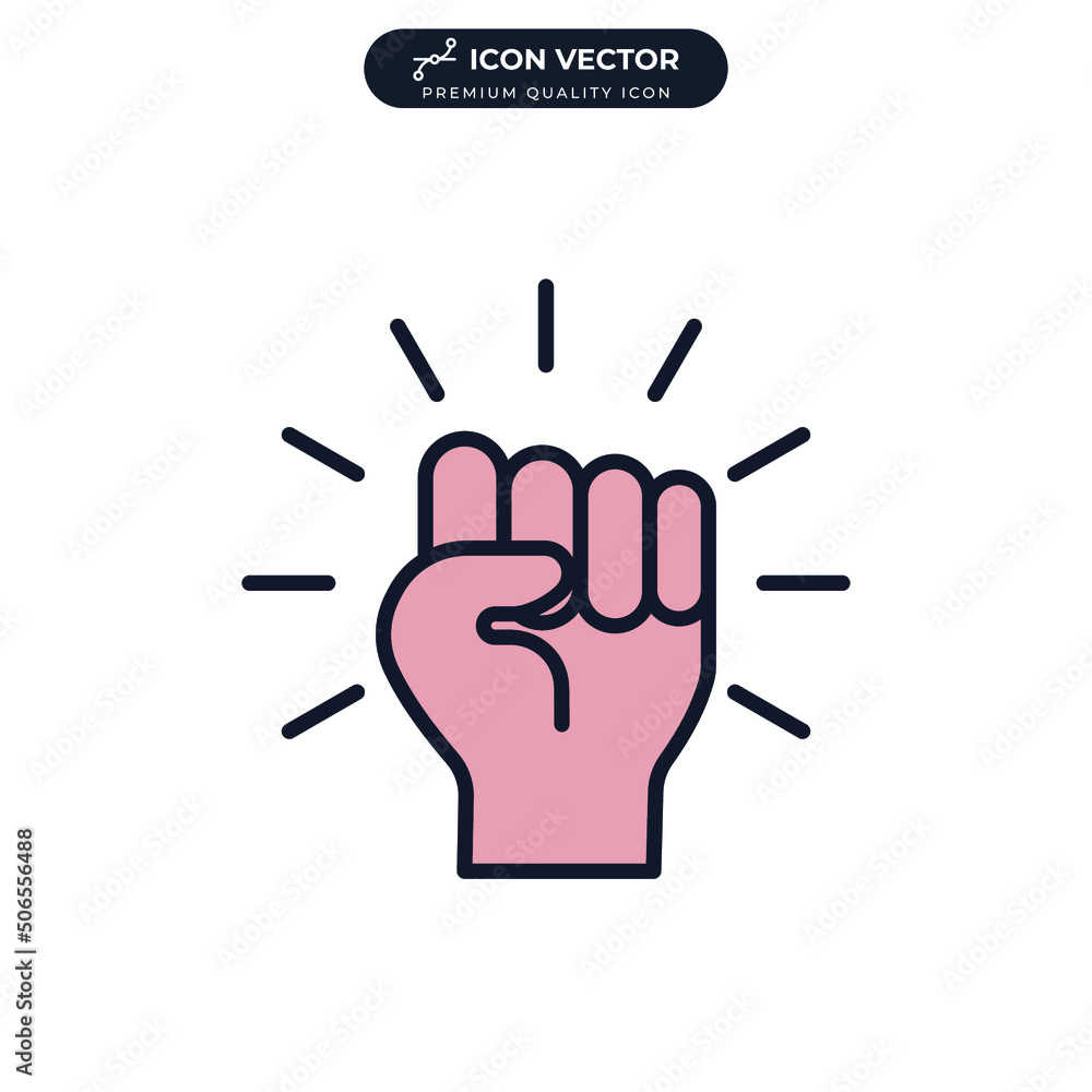Fototapeta premium motivation icon symbol template for graphic and web design collection logo vector illustration
