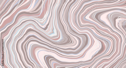 Background with abstract shapes in flesh pastel colors. Marble texture background for your design. A mixture of acrylic paints. Texture of marble.
