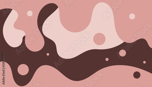 Liquid drips background, yogurt pattern