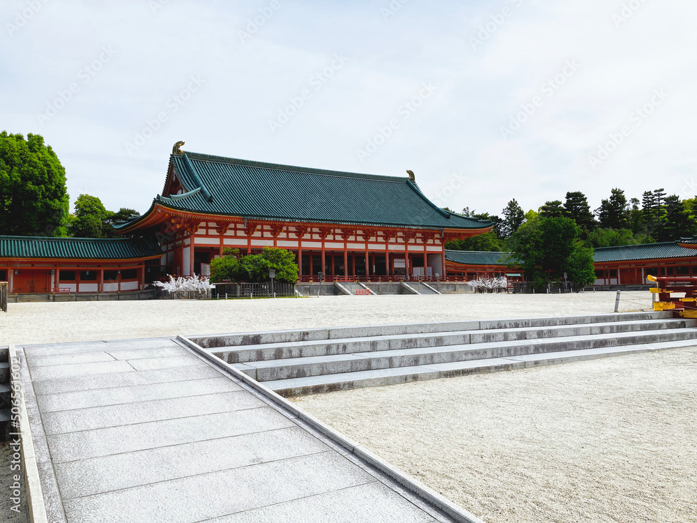 Heian Jingu Shrine in Kyoto