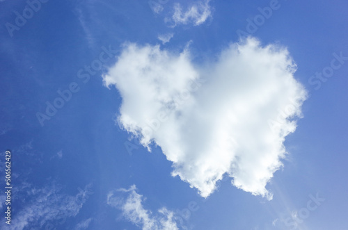 blue sky with clouds