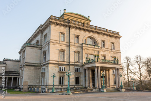 Villa Hügel, former residence of the Krupp family (Essen, Germany).