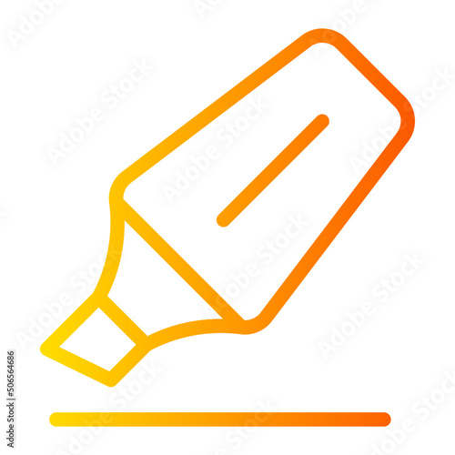 highlighter gradient icon