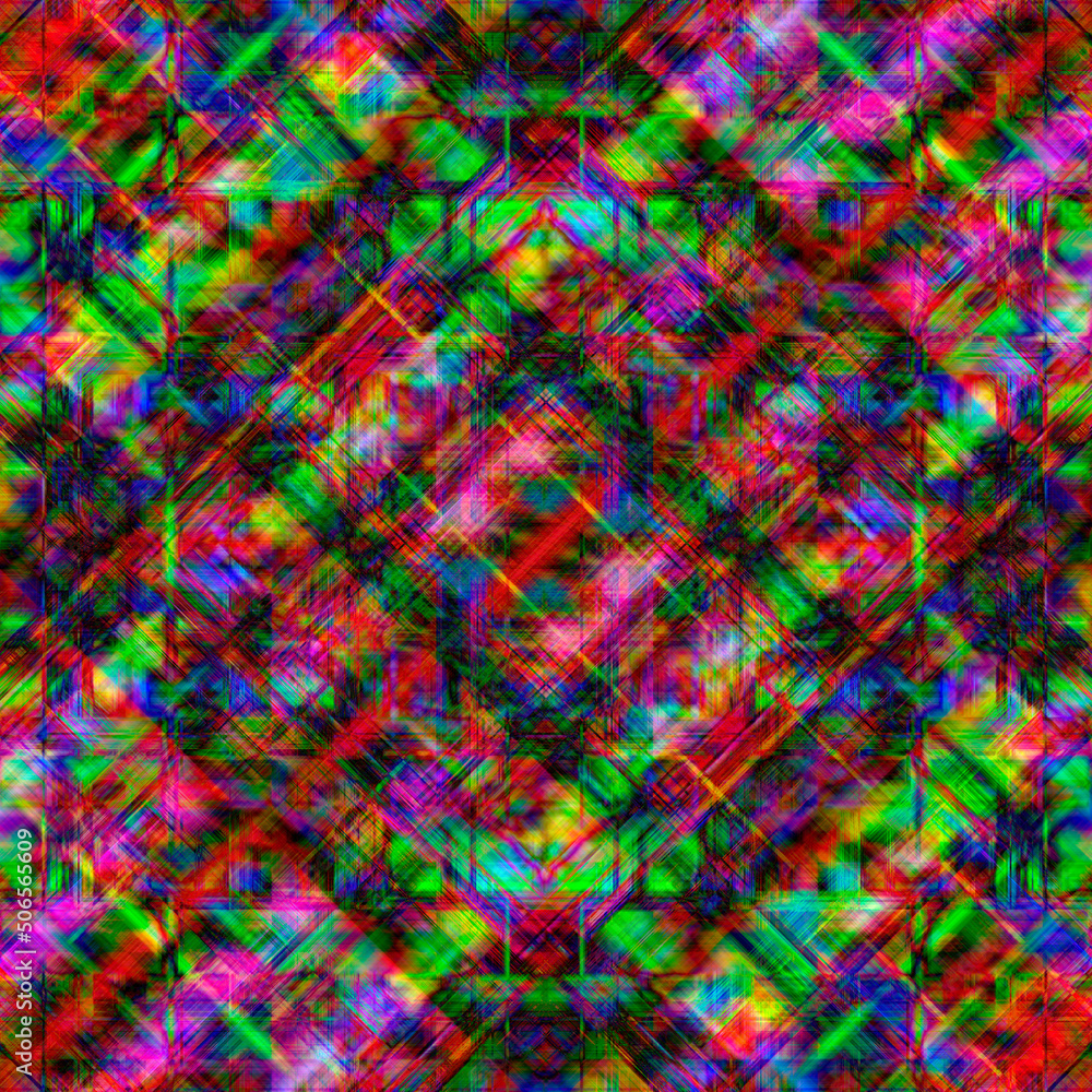 Beautiful Multicolored motley kaleidoscope pattern, Abstract background for use in design, web.