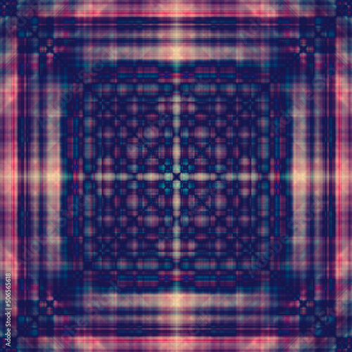 Fantasy square abstract pattern. Beautiful background for design and web.