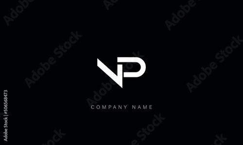 NP, PN, Abstract Letters Logo Monogram
