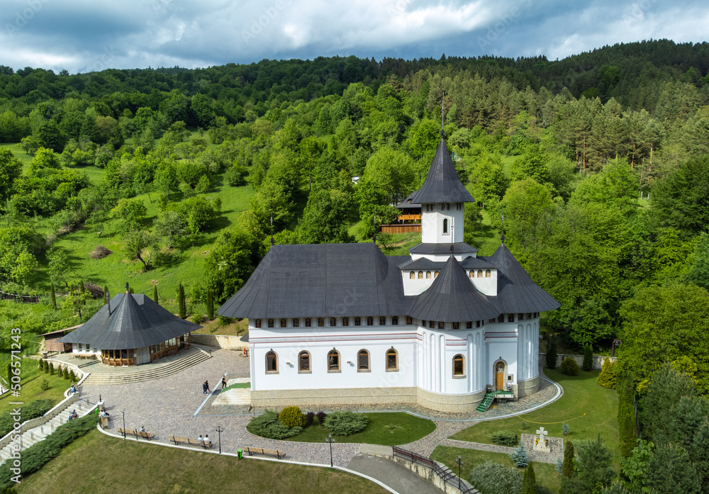 Pangarati Monastery from Neamt County - Romania