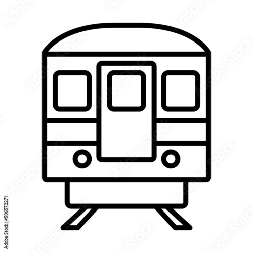 Subway Train Icon
