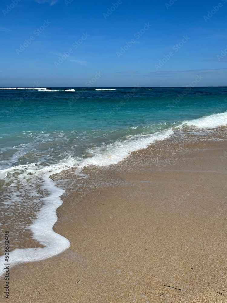 Obraz premium waves on the beach