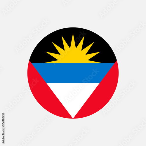 Free Download Country Antigua and Barbuda. Antigua and Barbuda flag. Vector illustration. - GFXLoad