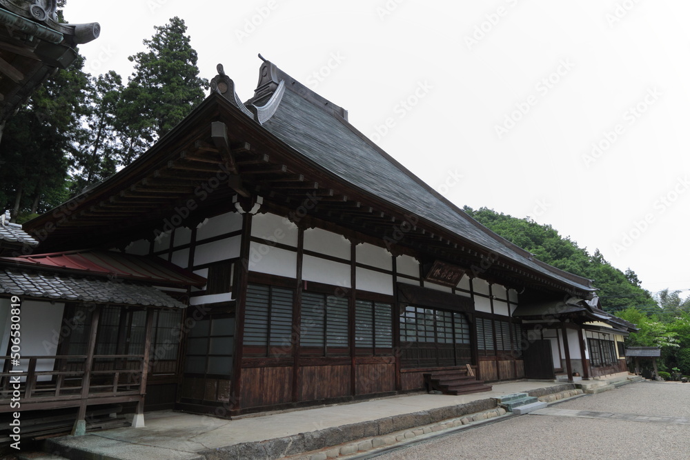 補陀寺　本堂　群馬県　安中市