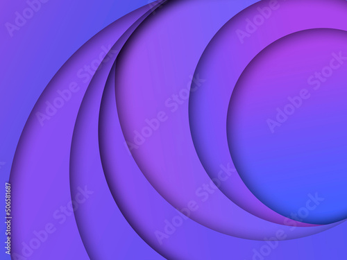 abstract background with spiral  geometric background concept. 3d circles