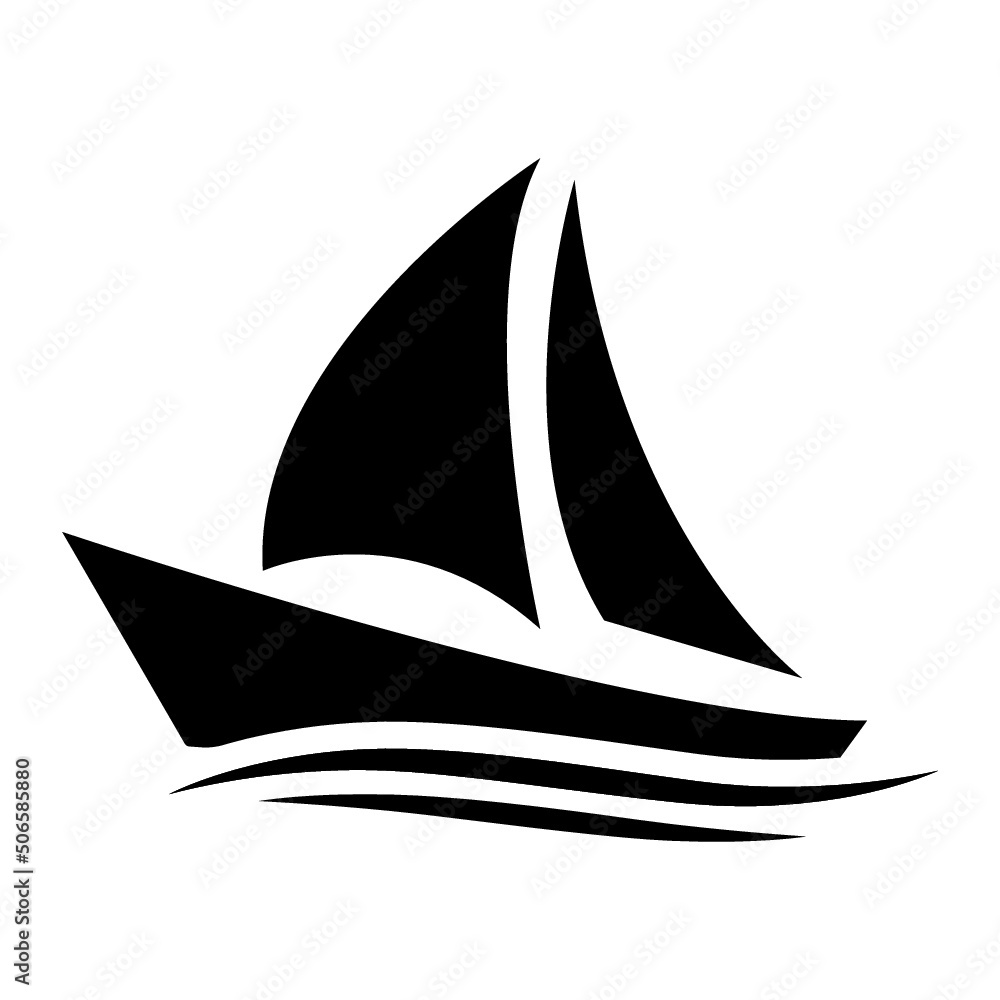 silhouette of a sailboat