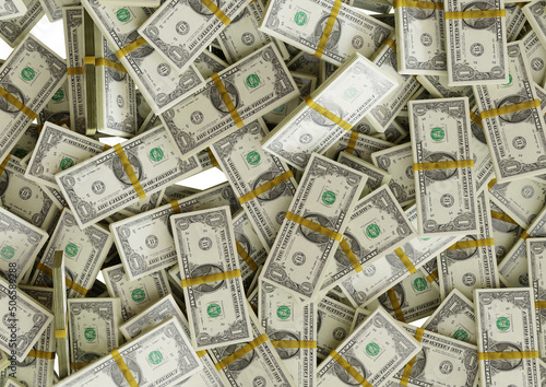 Large pile of united states dollar bill large resolution for business, finance, news background