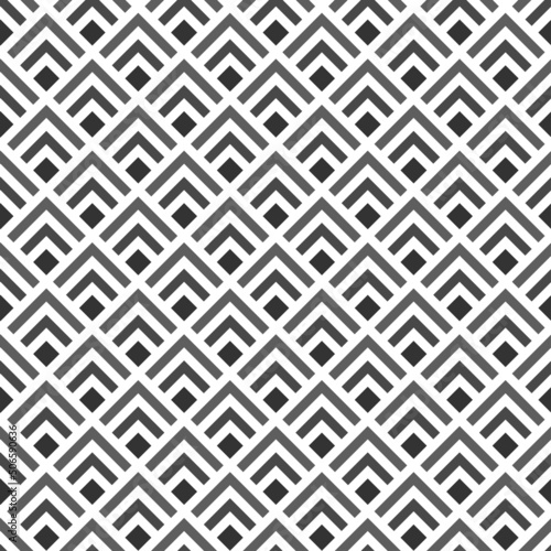 Seamless pattern with grey geometric shapes.