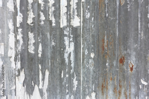 Rusty zinc texture for background,Zinc sheet​ with​ dirty 